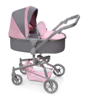 Single Pink Girls Baby Pushchair Stroller Folding Pram Toddler Buggy 