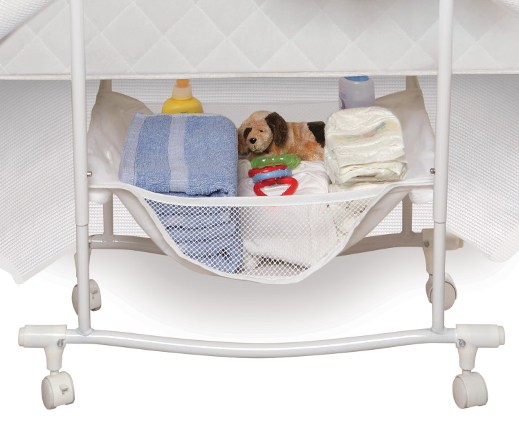 Majesty Baby Bassinet Majesty Baby Bassinet With Canopy White
