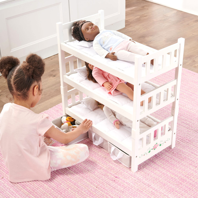 Inch Doll Bunk Bed American Girl Bed Diy Courtney's Bedroom Set